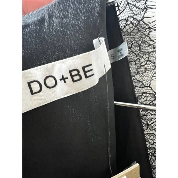 DO + BE - Lace Wrap V-Neck Jumpsuit‎ Small - Picture 4 of 7